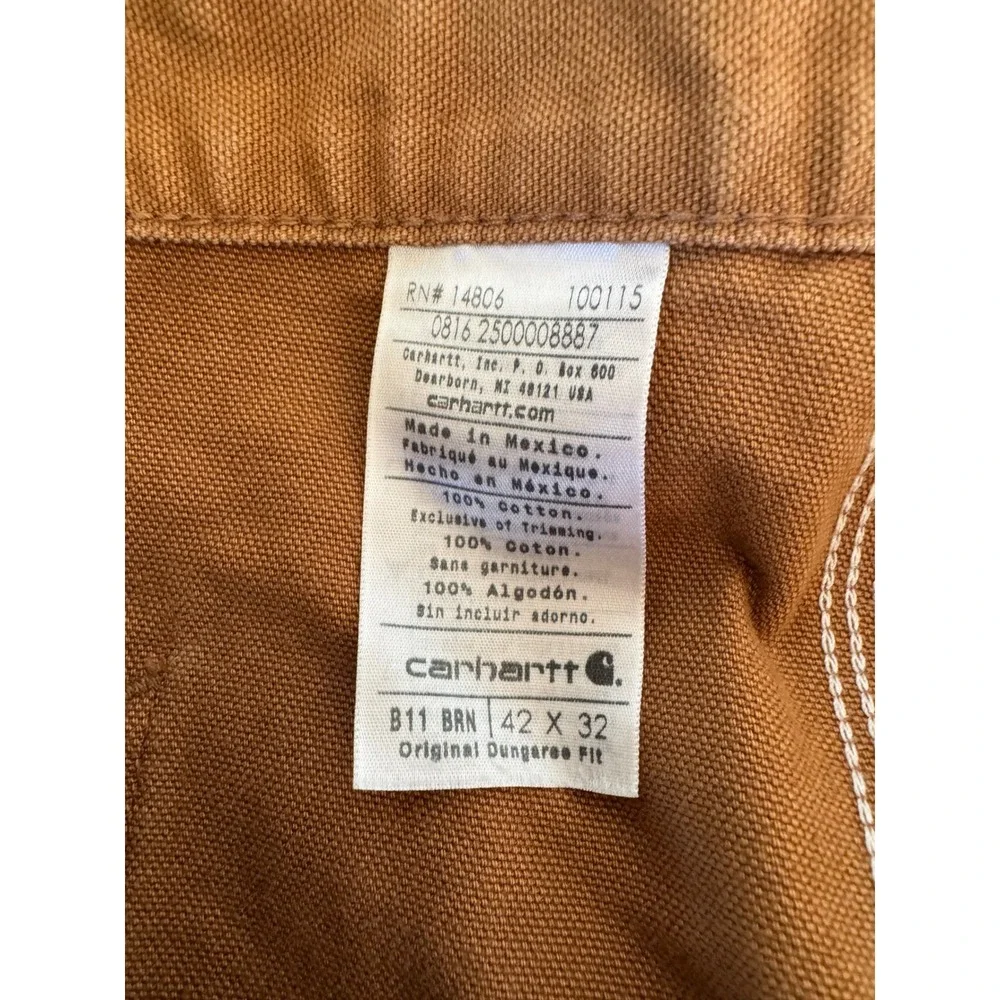 Carhartt b11 brn